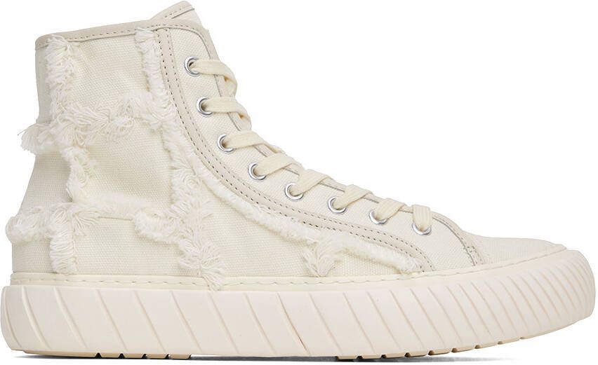 Both White Formula High Sneakers - Picture 4