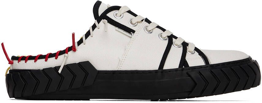 Both White Tyres Deconstruct Slippers - Picture 4