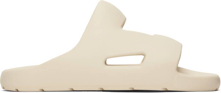 Bottega Veneta Beige Band Sandals - Picture 5