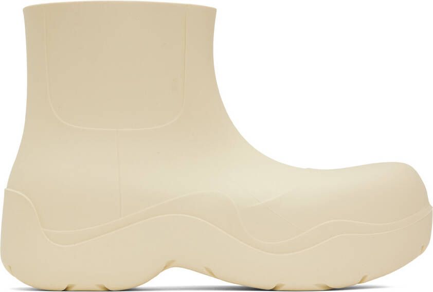 Bottega Veneta Beige Puddle Boot