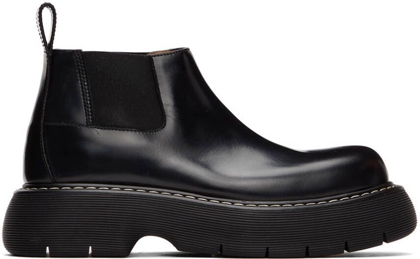 Bottega Veneta Black Bounce Ankle Boots - Picture 5