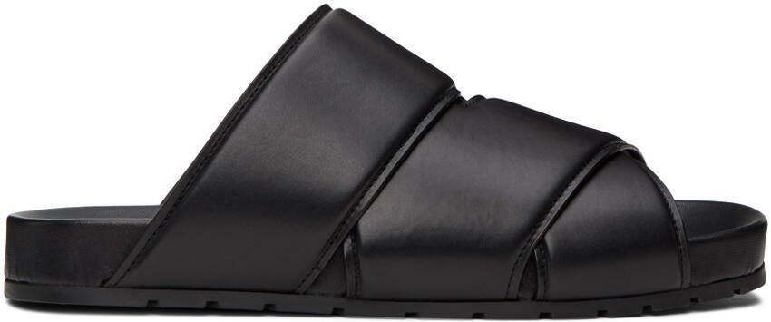 Bottega Veneta Black Bridge Mule Sandals - Picture 4