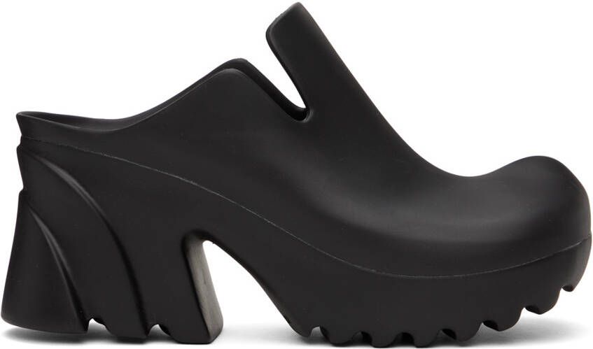 Bottega Veneta Black Flash Clogs