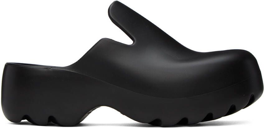 Bottega Veneta Black Flash Clogs