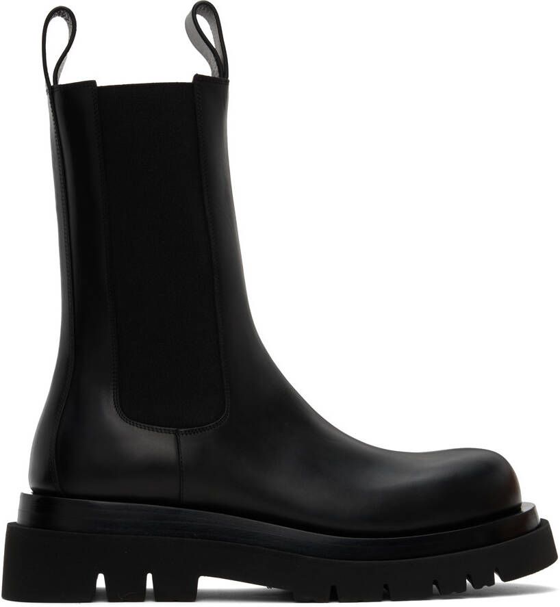 Bottega Veneta Black Lug Chelsea Boot - Picture 5