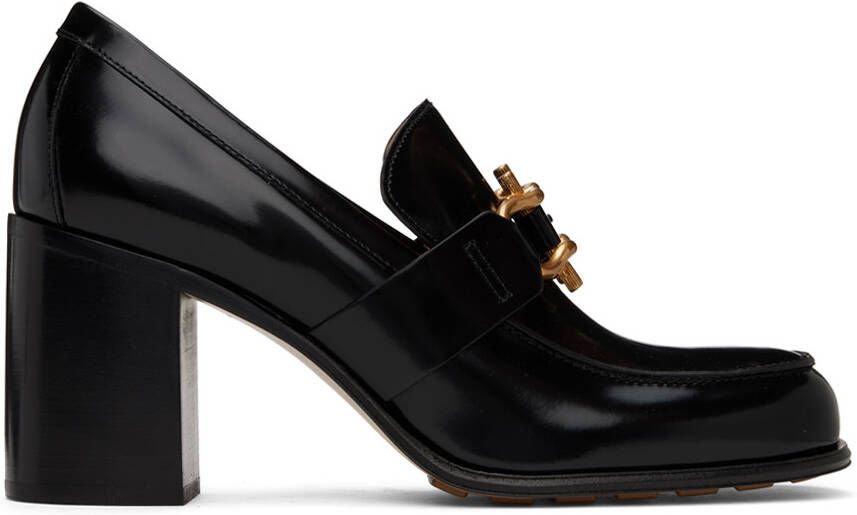 Bottega Veneta Black Monsieur Heels - Picture 5