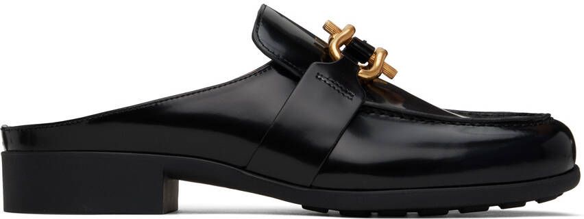Bottega Veneta Black Monsieur Loafers