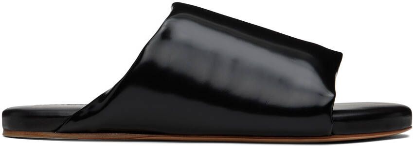 Bottega Veneta Black Padded Mules - Picture 5
