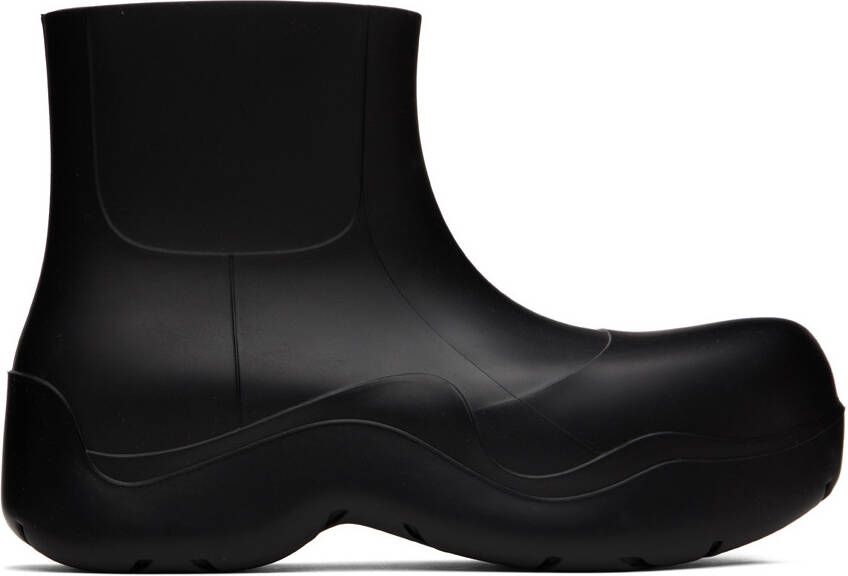 Bottega Veneta Black Puddle Boots - Picture 5