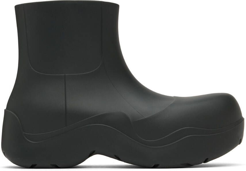 Bottega Veneta Black Puddle Boots