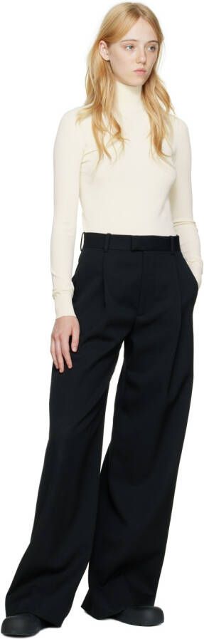 Bottega Veneta Black Rubber Puddle Loafers - Picture 3