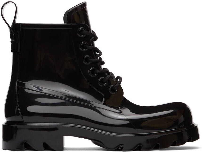 Bottega Veneta Black Stride Ankle Boots - Picture 4