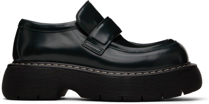Bottega Veneta Black Swell Loafers - Picture 5