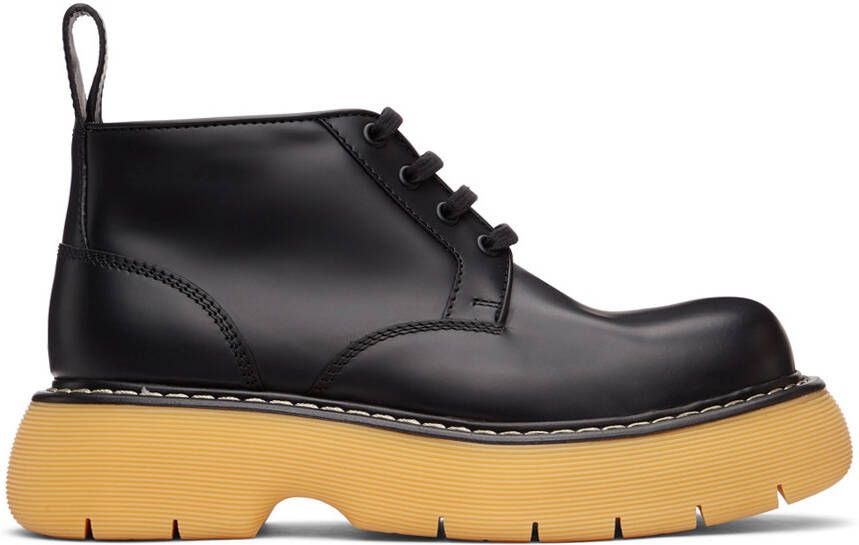 Bottega Veneta Black 'The Bounce' Boots - Picture 5