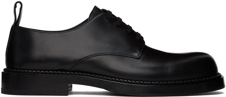 Bottega Veneta Black Wardrobe Lace-Up Derbys - Picture 5