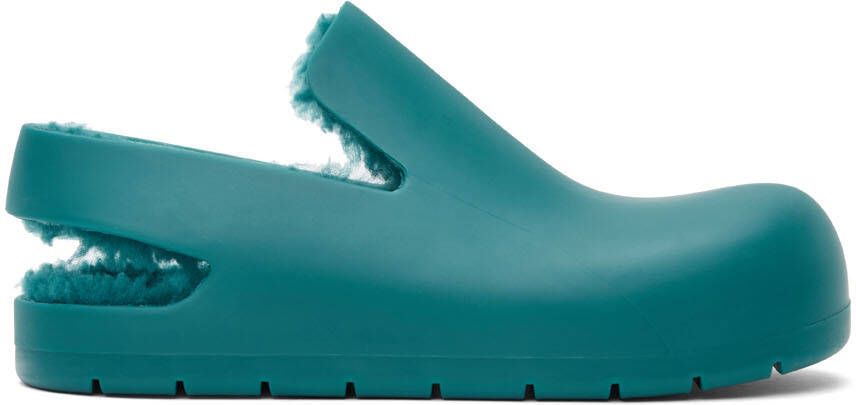 Bottega Veneta Blue Puddle Loafers - Picture 5