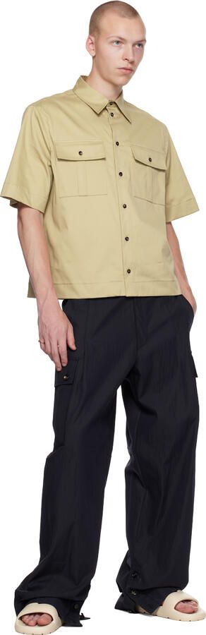 Bottega Veneta Beige Band Sandals - Picture 4