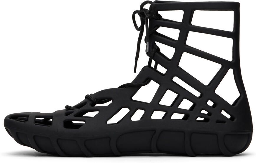 Bottega Veneta Black Atlas Sandals - Picture 2