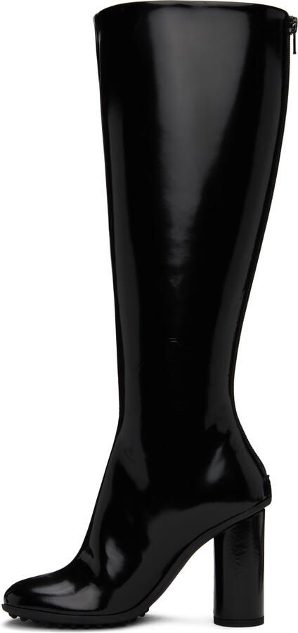 Bottega Veneta Black Atomic Tall Boots