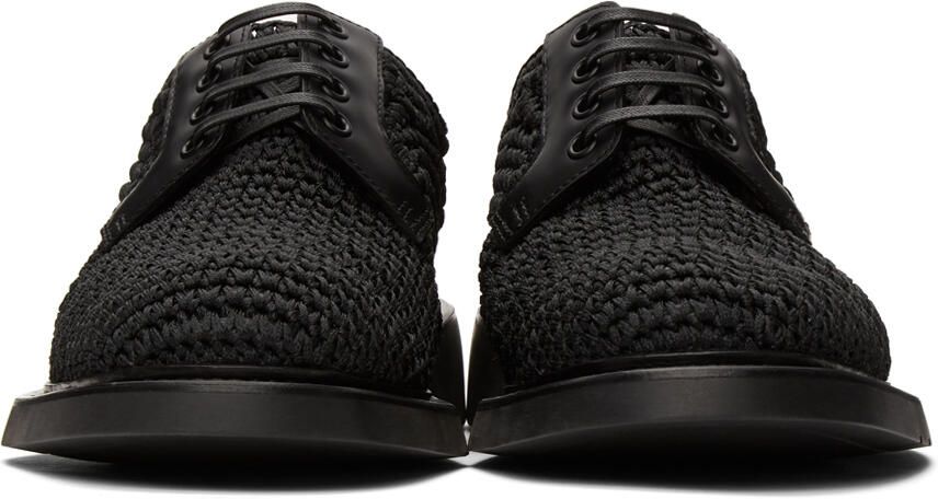 Bottega Veneta Black Crochet 'The Level' Debrys - Picture 2