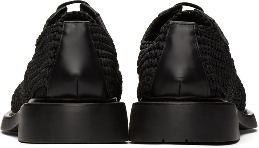 Bottega Veneta Black Crochet 'The Level' Debrys