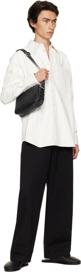 Bottega Veneta Black Intrecciato Slippers - Picture 3