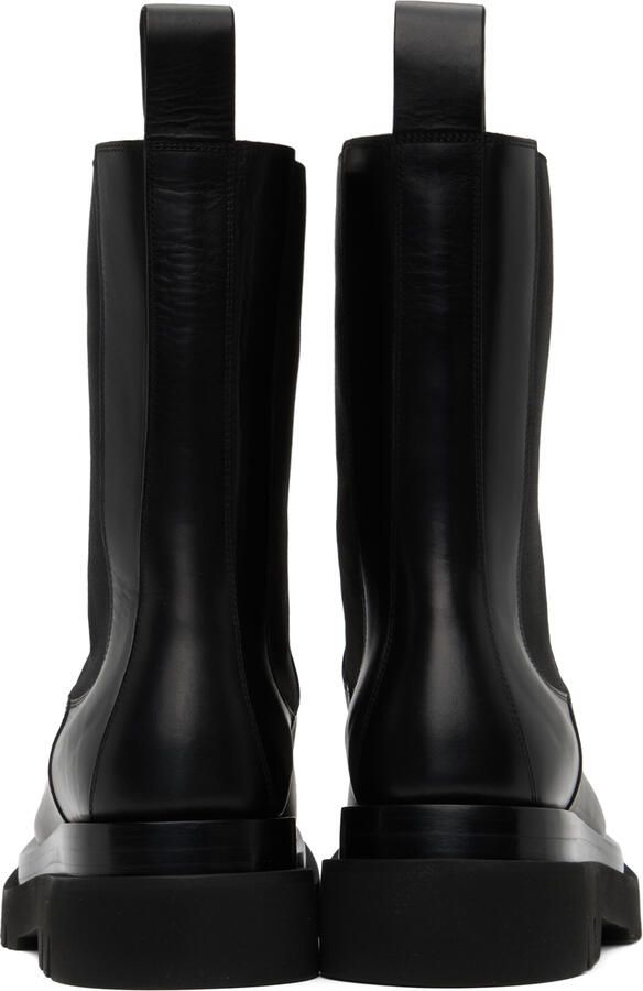 Bottega Veneta Black Lug Chelsea Boot - Picture 3