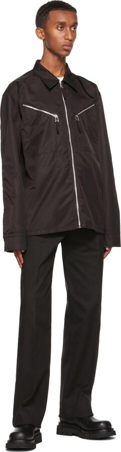 Bottega Veneta Black Lug Chelsea Boots - Picture 4