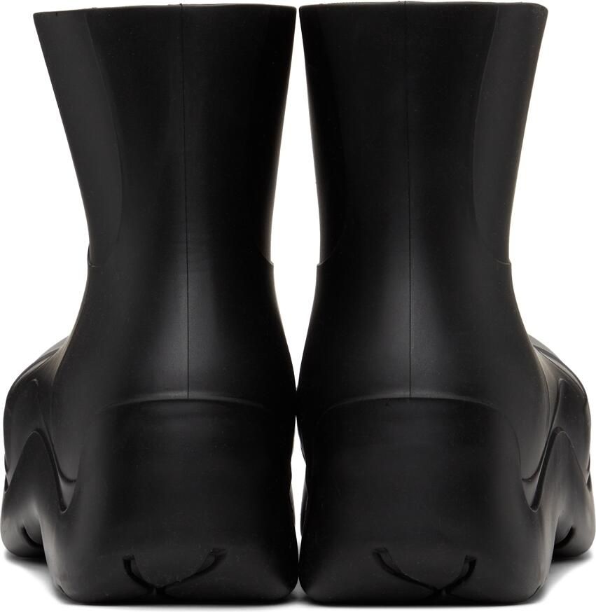 Bottega Veneta Black Matte Puddle Boots
