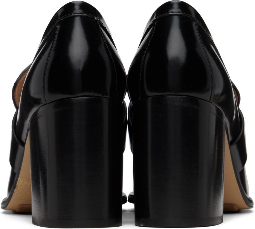 Bottega Veneta Black Monsieur Heels