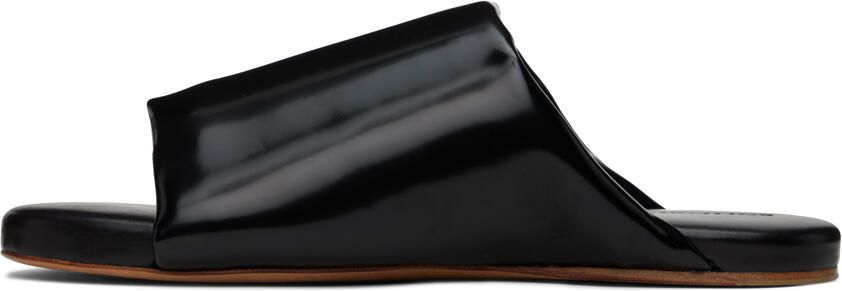 Bottega Veneta Black Padded Mules - Picture 3