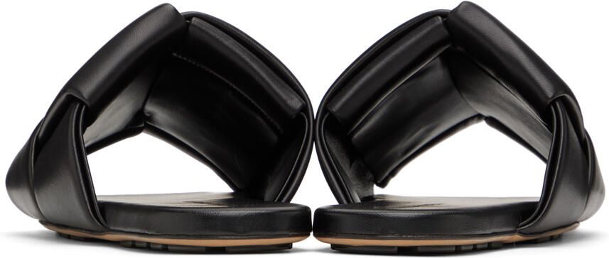 Bottega Veneta Black Patch Sandals - Picture 2