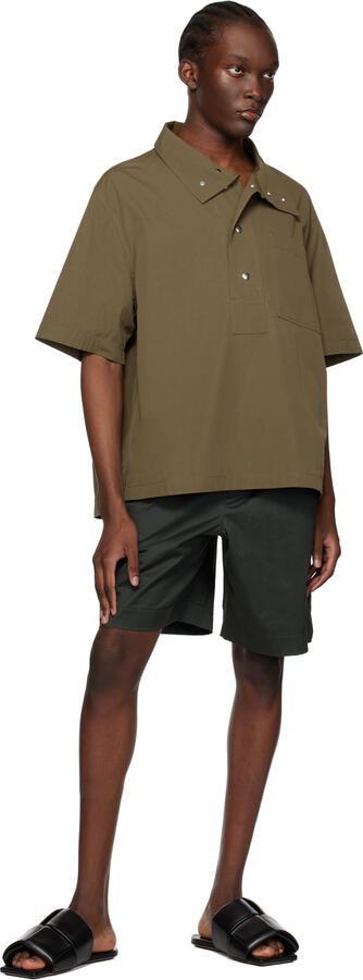 Bottega Veneta Black Patch Sandals - Picture 3