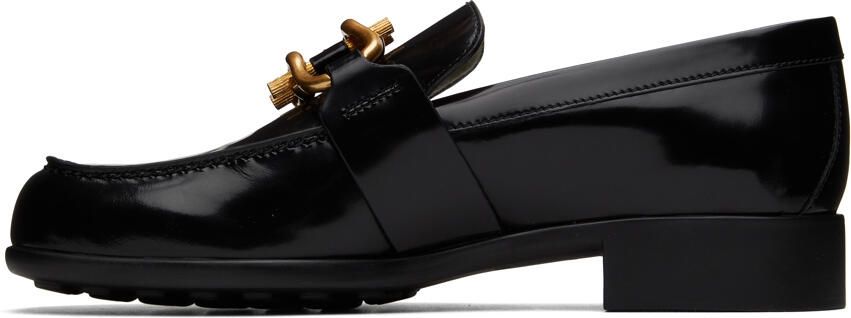 Bottega Veneta Black Patent Madame Loafers - Picture 3