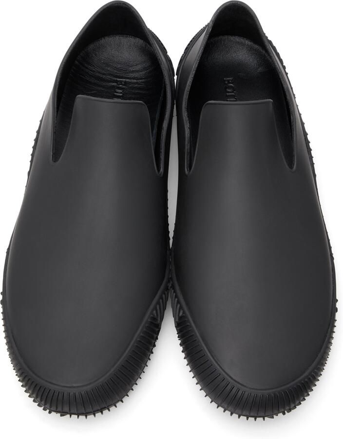 Bottega Veneta Black Rubber Climber Sneakers