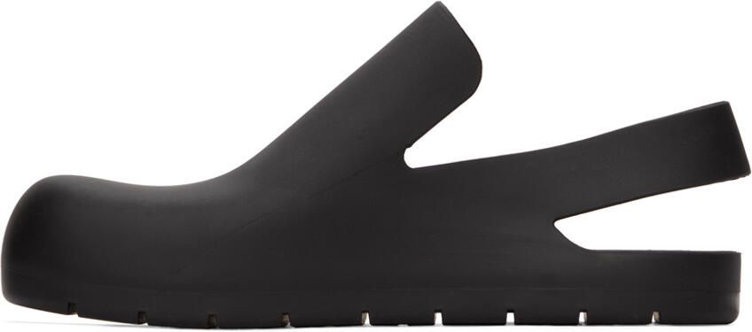 Bottega Veneta Black Rubber Puddle Loafers - Picture 2