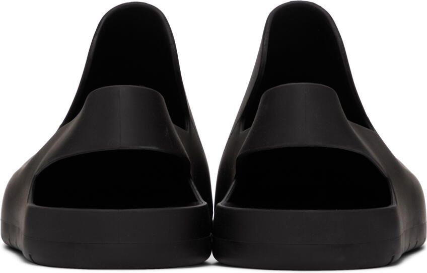 Bottega Veneta Black Rubber Puddle Loafers