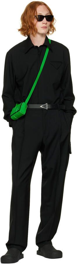 Bottega Veneta Black Slider Loafers - Picture 4