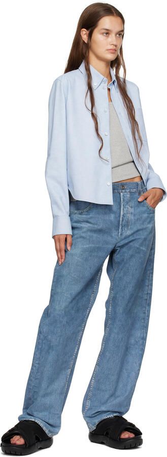 Bottega Veneta Black Snap Slide Sandals - Picture 4