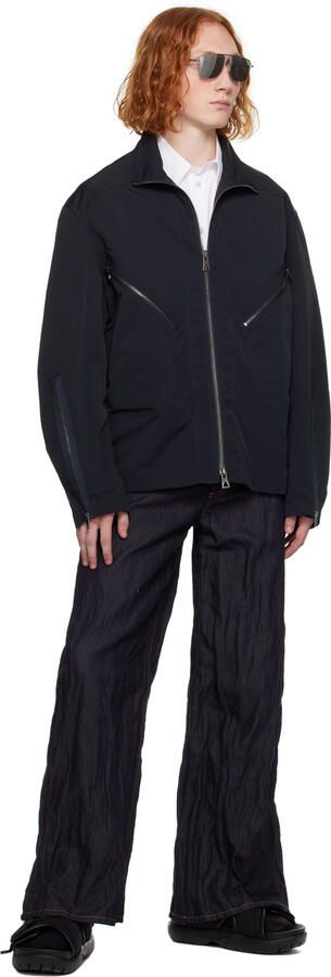 Bottega Veneta Black Snap Slide Sandals - Picture 4