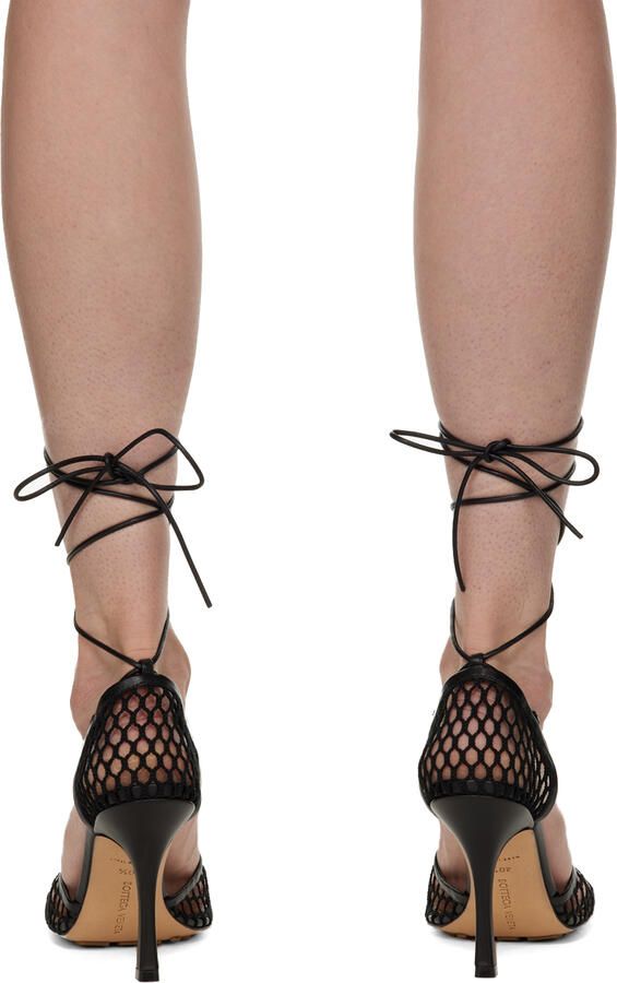 Bottega Veneta Black Stretch Heels