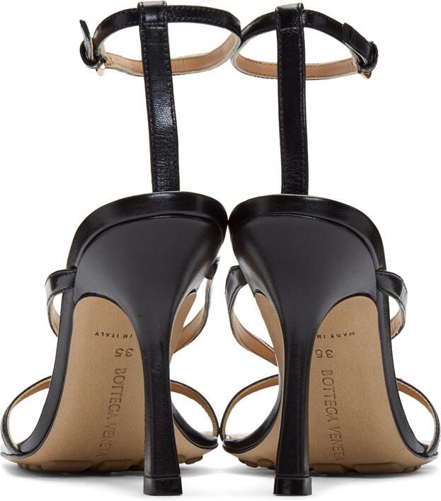 Bottega Veneta Black Stretch Sandals - Picture 4