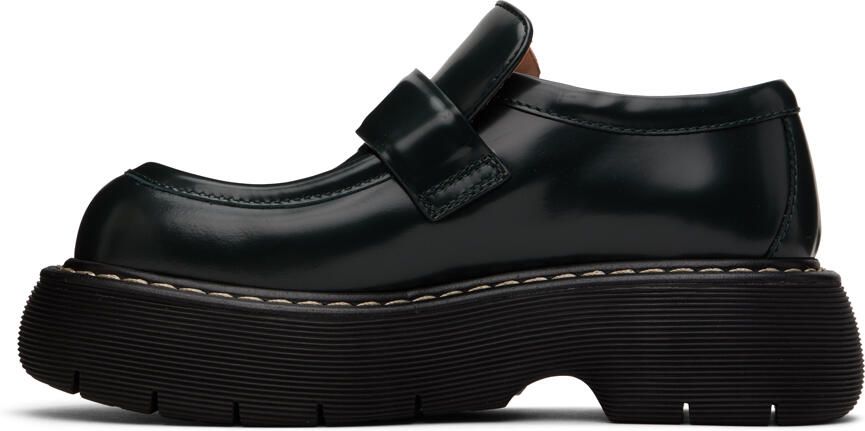 Bottega Veneta Black Swell Loafers - Picture 3