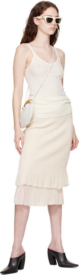 Bottega Veneta Black Tex Heels - Picture 4