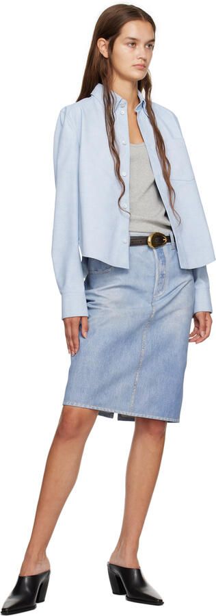 Bottega Veneta Black Tex Mule Heels - Picture 3