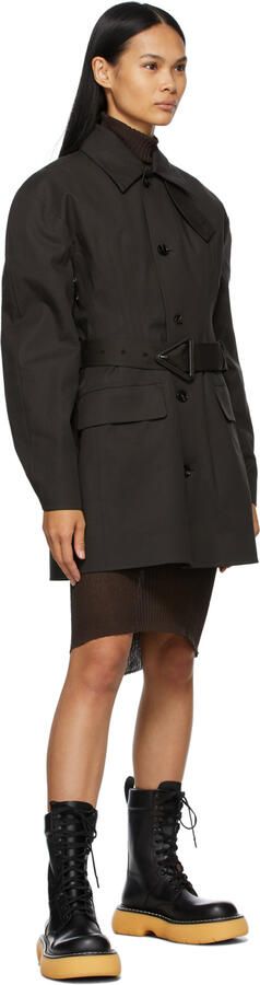 Bottega Veneta Black 'The Bounce' Lace-Up Boots - Picture 4