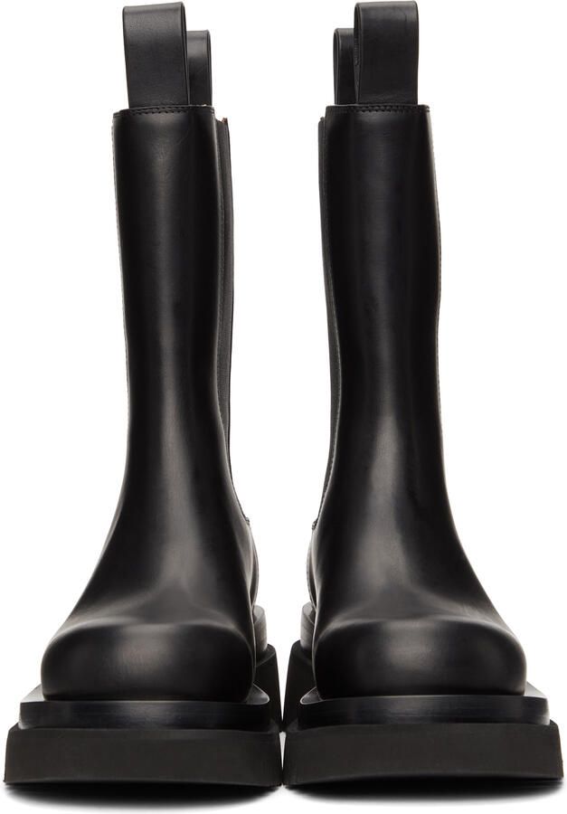 Bottega Veneta Black 'The Lug' Boots - Picture 5