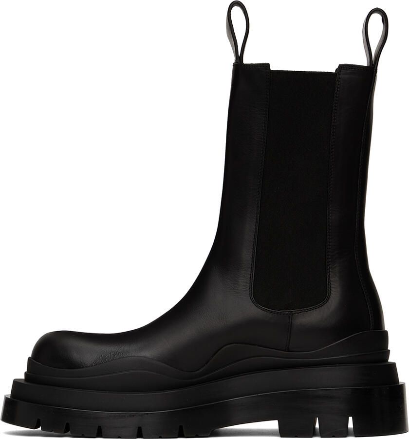 Bottega Veneta Black Tire Boots