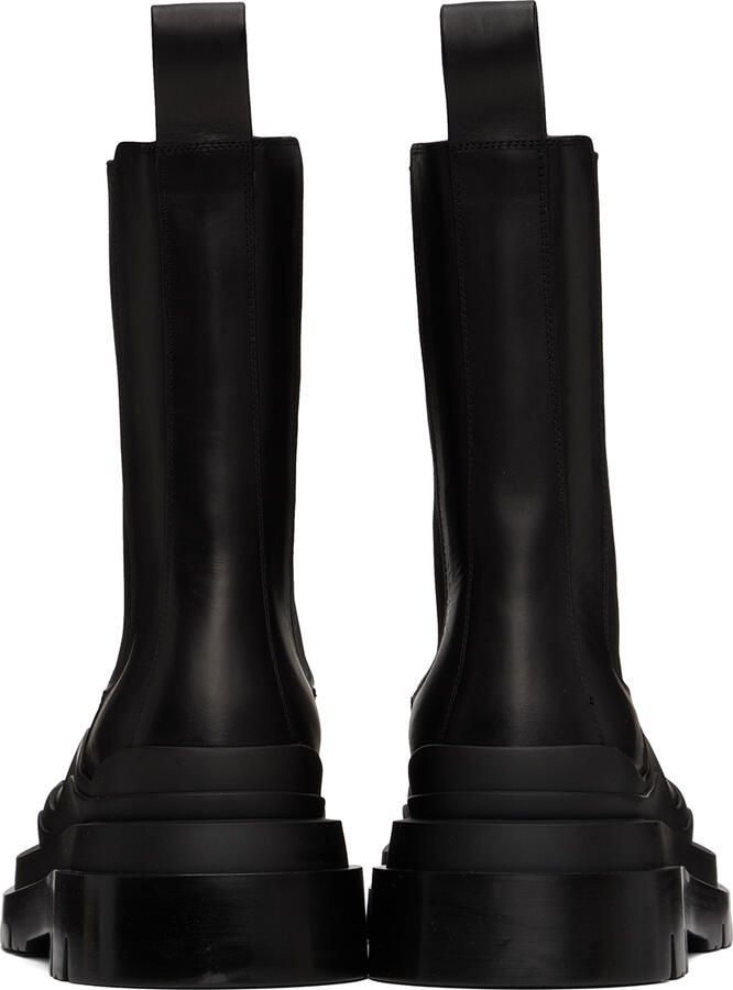 Bottega Veneta Black Tire Boots - Picture 4