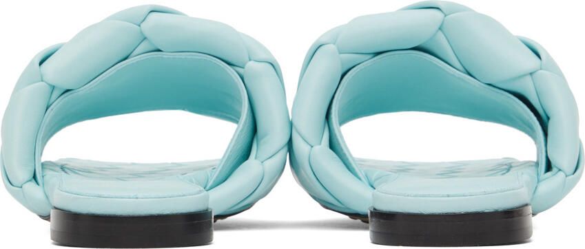 Bottega Veneta Blue Lido Sandals - Picture 2